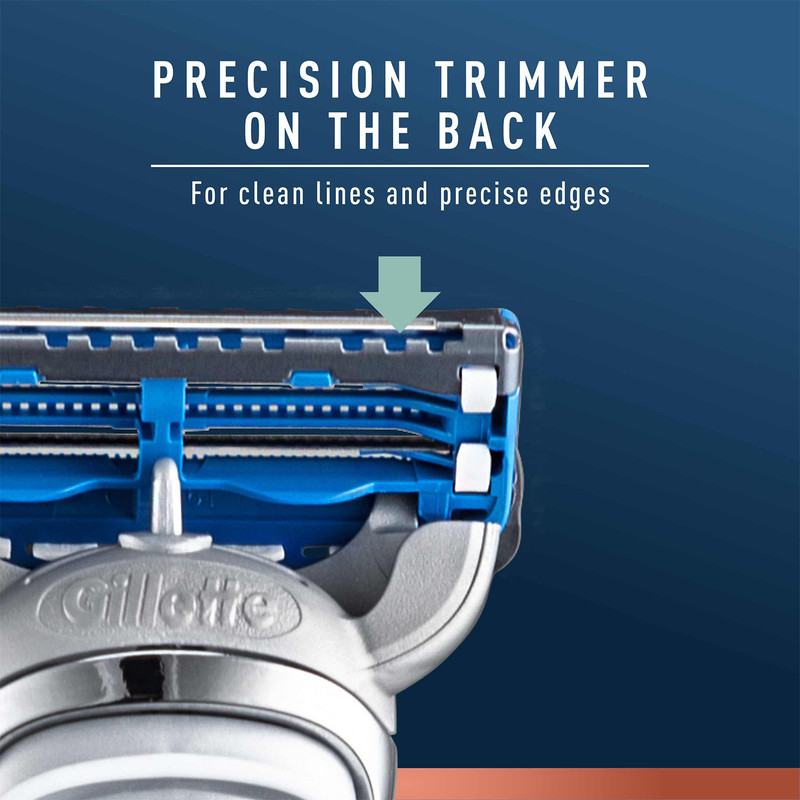 تیغ یدک ژیلت مدل NECK RAZOR BLADES بسته 3 عددی