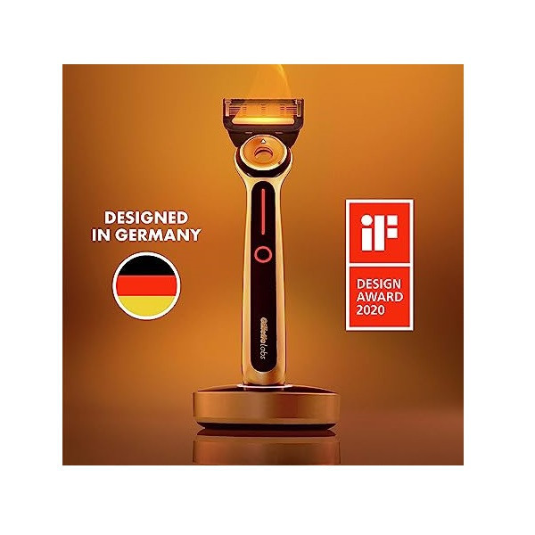 تیغ یدک ژیلت مدل Labs Heated Razor بسته 8 عددی