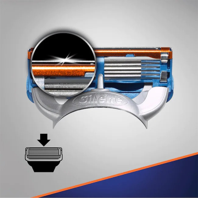 تیغ یدک ژیلت مدل Fusion Power بسته 4 عددی