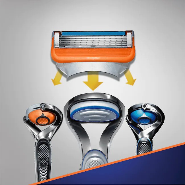 تیغ یدک ژیلت مدل Fusion Power بسته 4 عددی