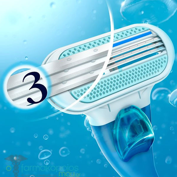 خود تراش ژیلت مدل Venus Close & Clean به همراه یدک اصلاح بسته 5 عددی