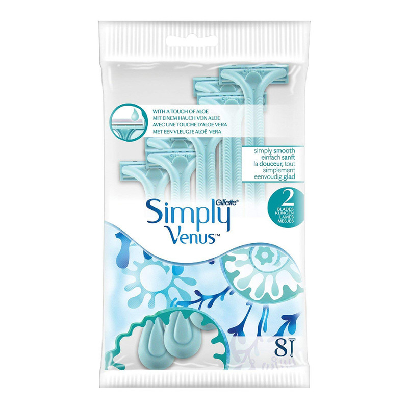 خودتراش ژیلت مدل Simply Venus بسته 8 عددی