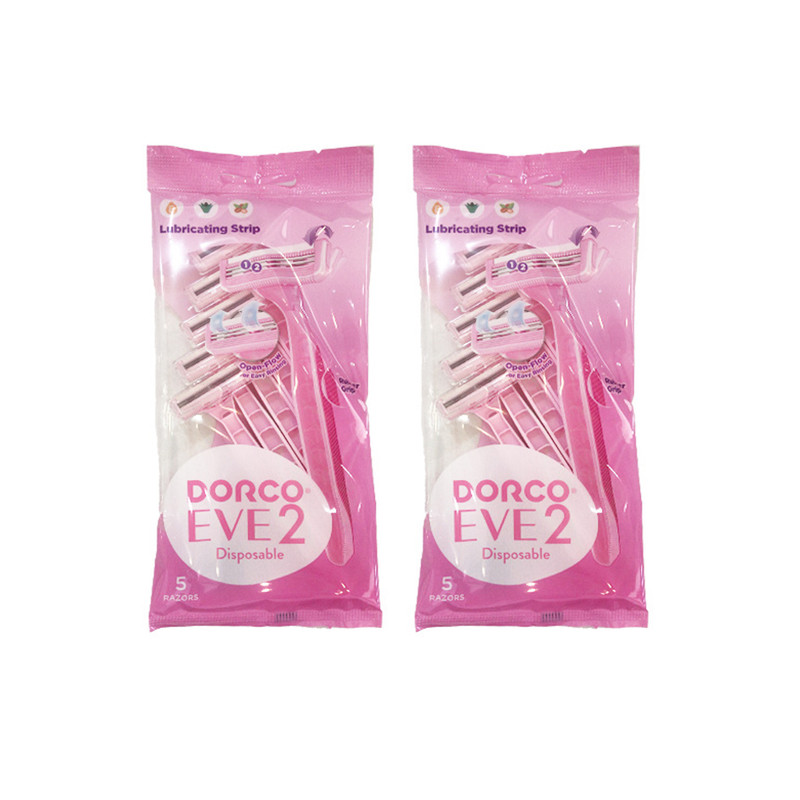 خودتراش دورکو مدل Eve 2 disposable تحت لیسانس مجموعه 2 عددی