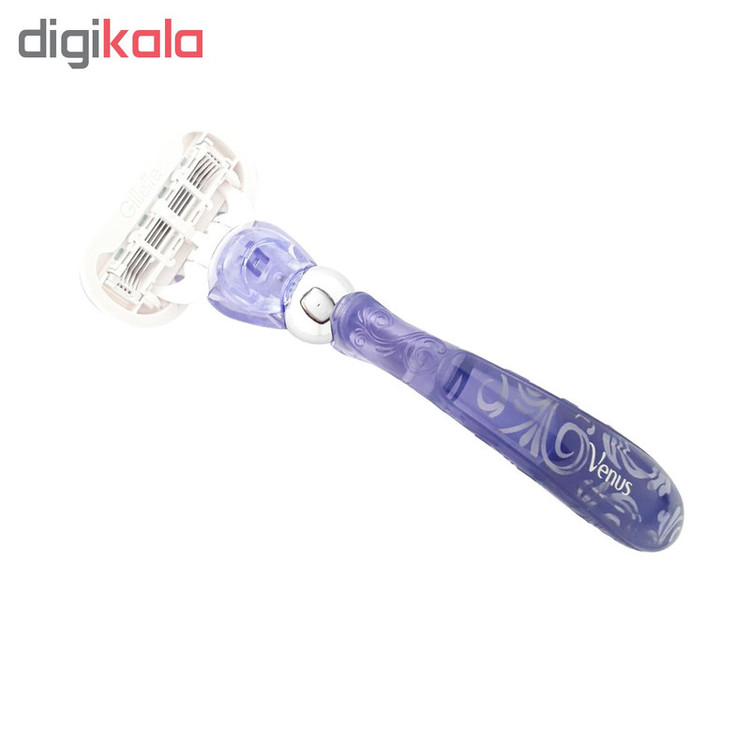 خود تراش ژیلت مدل Venus Swiral به همراه تیغ یدک مدل SW0069 بسته 3 عددی