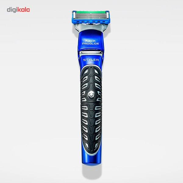 خود تراش ژیلت مدل Fusion Power Styler همراه با 3 سری شانه