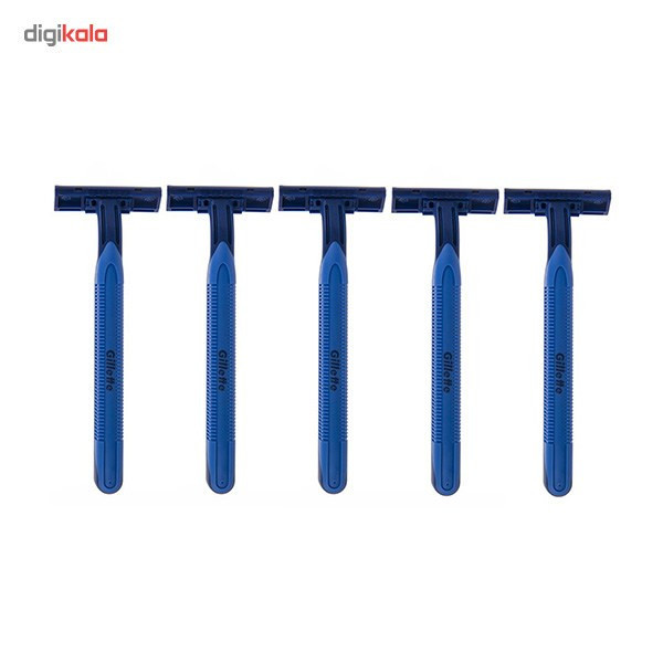 خود تراش ژیلت مدل Blue 2 Plus بسته 5 عددی