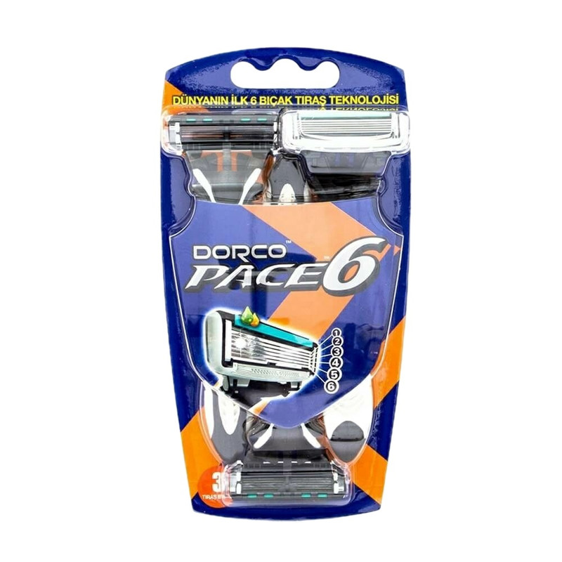 خود تراش دورکو مدل Pace6 x3 تحت لیسانس بسته 3 عددی
