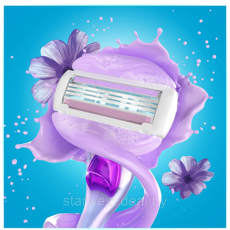 تیغ یدک ژیلت مدل Venus Breeze بسته 4 عددی