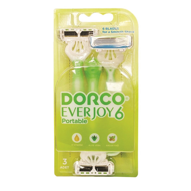 خود تراش دورکو مدل everjoy pace6 تحت لیسانس بسته 3 عددی