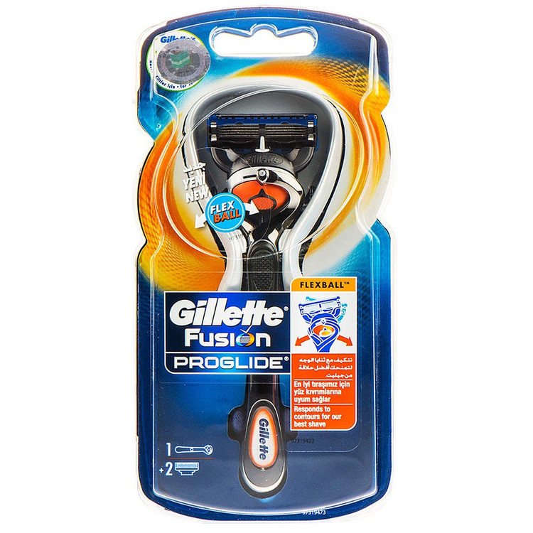 خود تراش ژیلت مدل Fusion Proglide Flexball به همراه تیغ یدک
