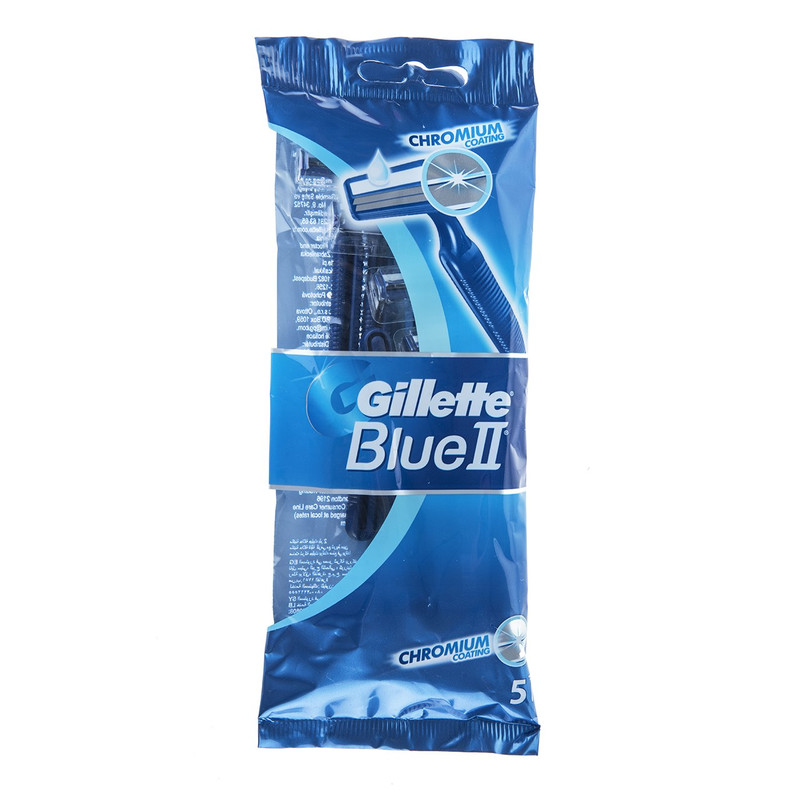 خود تراش ژیلت مدل Blue 2 بسته 5 عددی