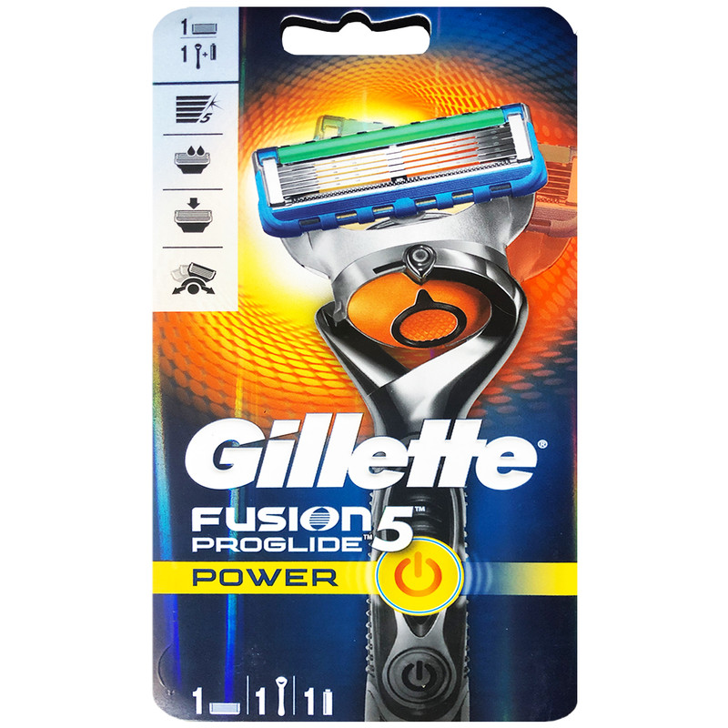 خود تراش ژیلت مدل Fusion Proglide 5 power