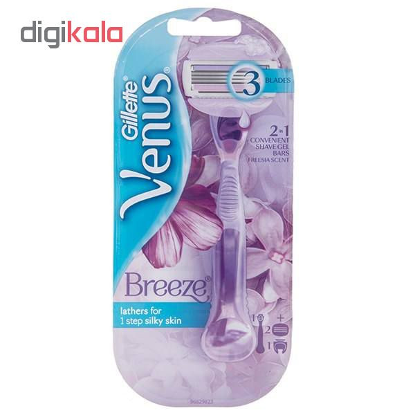 خودتراش ژیلت مدل Venus Breeze 2 IN 1