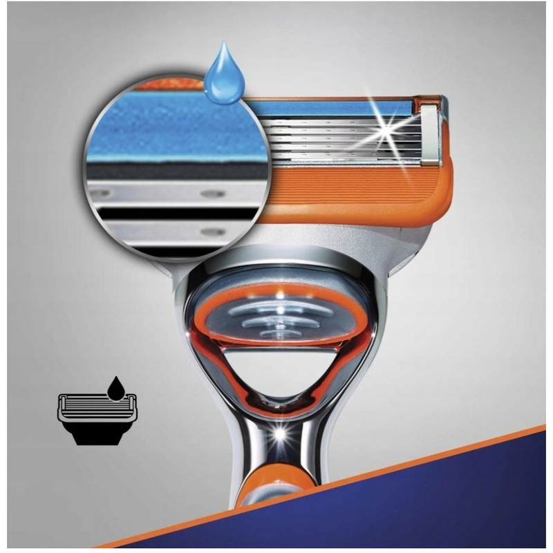 تیغ یدک ژیلت مدل Fusion Power بسته 6 عددی