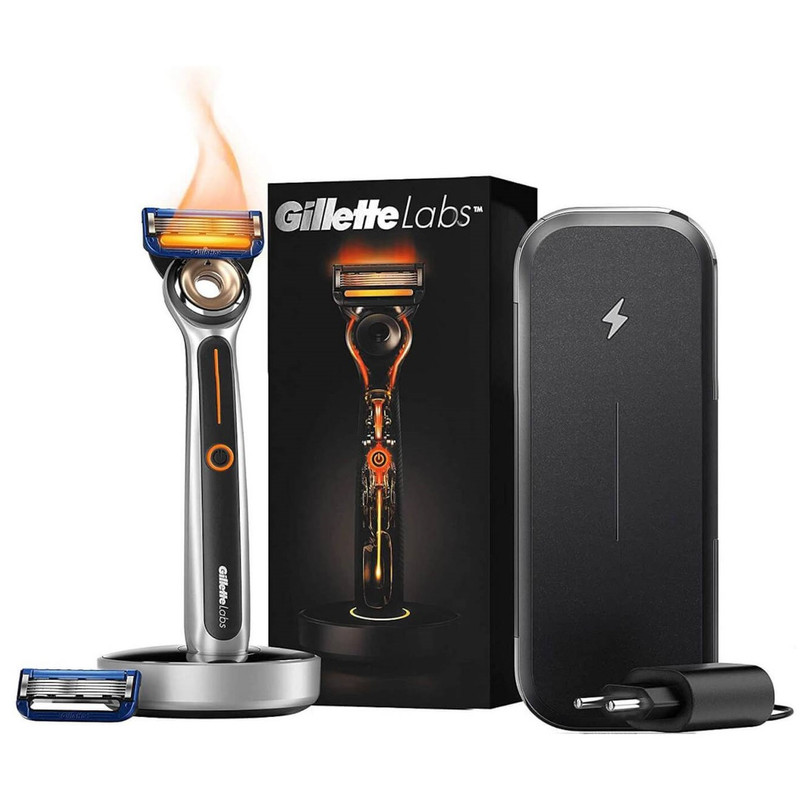خودتراش ژیلت مدل Labs Heated Razor به همراه تیغ یدک