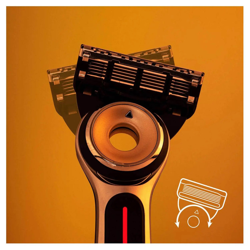 خودتراش ژیلت مدل Labs Heated Razor به همراه تیغ یدک