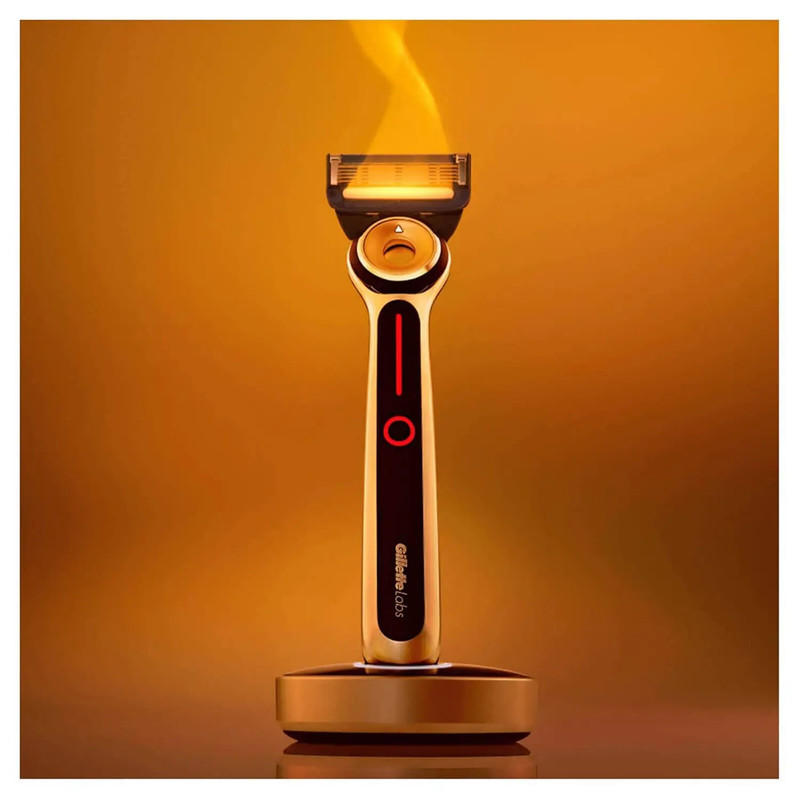 خودتراش ژیلت مدل Labs Heated Razor به همراه تیغ یدک