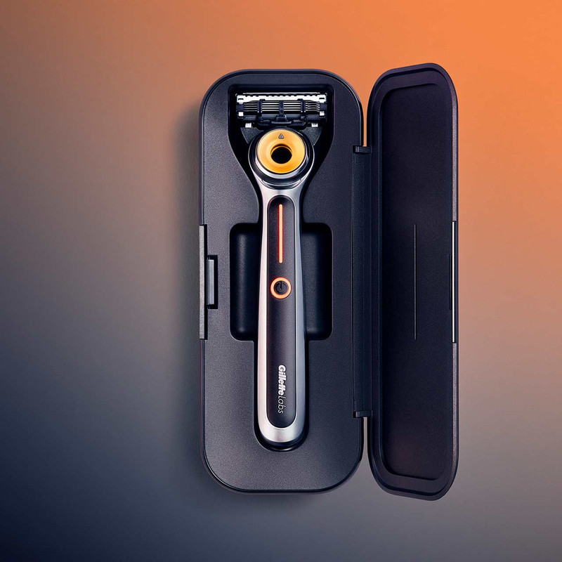 خودتراش ژیلت مدل Labs Heated Razor به همراه تیغ یدک