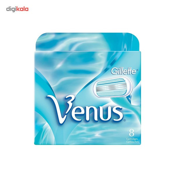 تیغ یدک ژیلت مدل Venus بسته 8 عددی