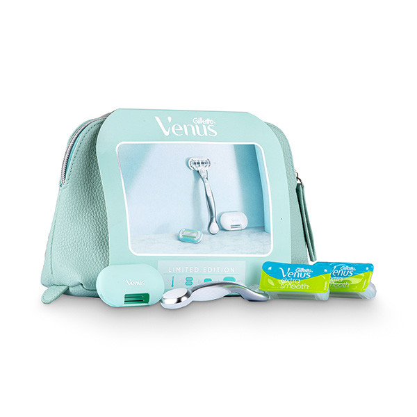 خود تراش ژیلت مدل Venus Extra Smooth Platinum به همراه تیغ یدک
