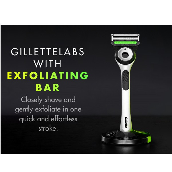 خود تراش ژیلت مدل labs EXFOLIATING BAR به همراه تیغ یدک