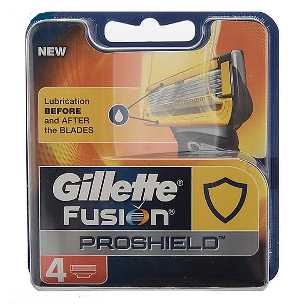 تیغ یدک ژیلت مدل Fusion Proshield بسته 4 عددی
