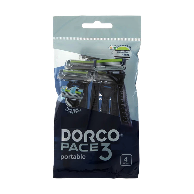 خودتراش دورکو مدل Pace 3 portable بسته 4 عددی