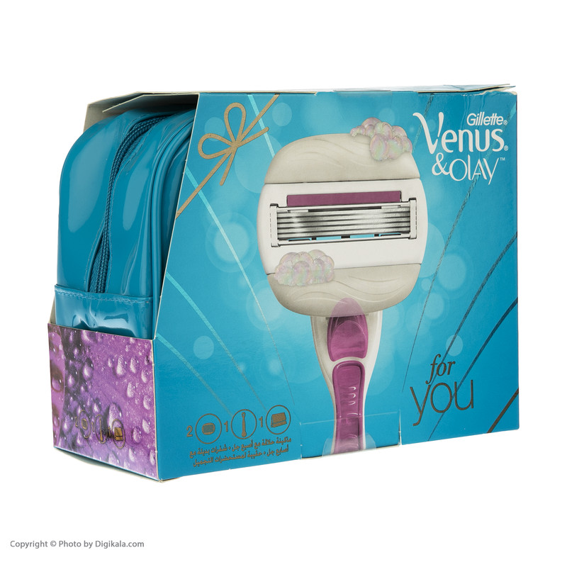 خود تراش و تیغ یدک ژیلت مدل Venus & OLAY
