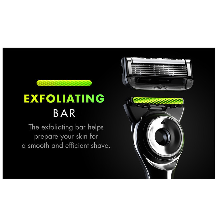 خودتراش ژیلت مدل labs EXFOLIATING BAR به همراه تیغ یدک بسته 7 عددی