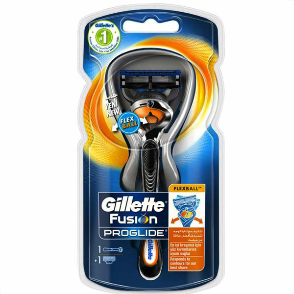 خود تراش و تیغ یدک ژیلت مدل Fusion Proglide