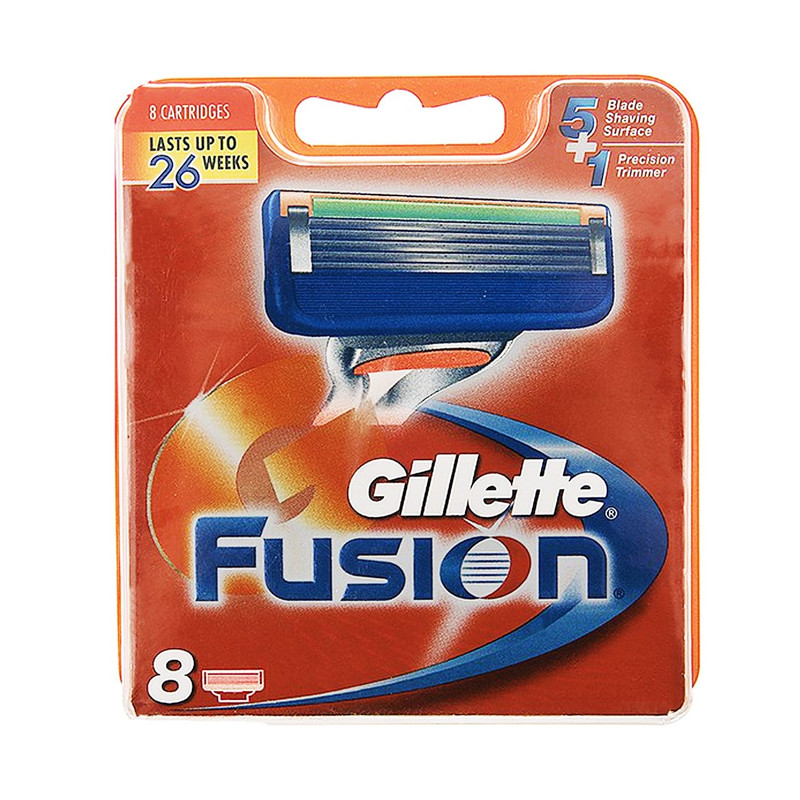تیغ یدک 8 عددی ژیلت مدل Fusion