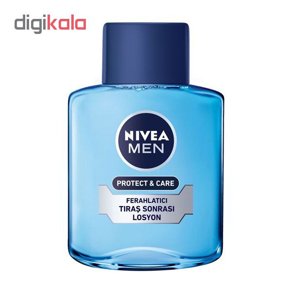 لوسیون افتر شیو نیوآ مدل Protect & Care حجم 100 میلی لیتر