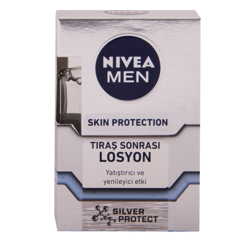 لوسیون افتر شیو نیوآ مدل SILVER PROTECT حجم 100 میلی لیتر