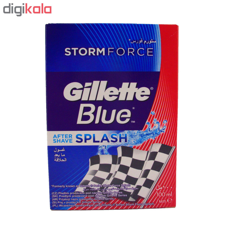 افترشیو ژیلت مدل SPLASH حجم 100 میلی لیتر