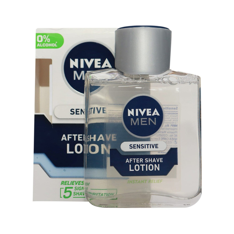 افتر شیو نیوآ مدل Sensitive Instant Relief حجم 100 میلی لیتر