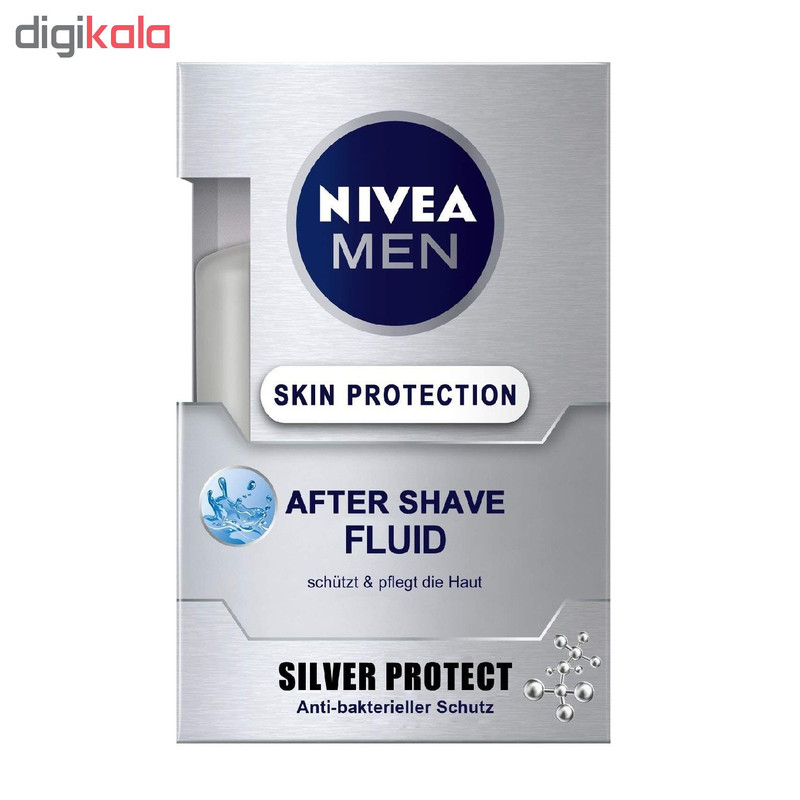 فلویید افتر شیو نیوآ مدل Silver Protect حجم 100 میلی لیتر