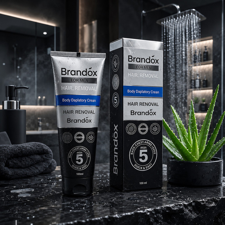 کرم موبر براندوکس مدل Depilatory-M6 با حجم 100 میلی لیتر مجموعه 6 عددی