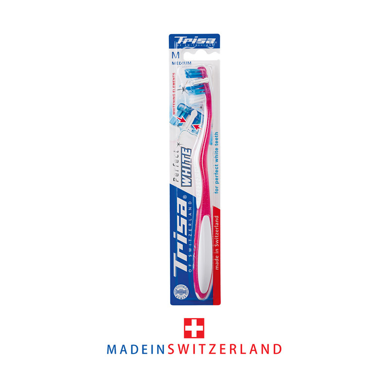 مسواک تریزا مدل Perfect White با برس متوسط