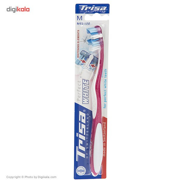 مسواک تریزا مدل Perfect White با برس متوسط