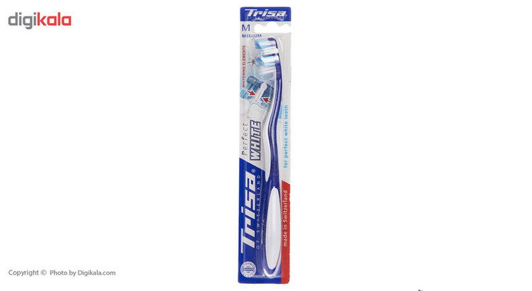 مسواک تریزا مدل Perfect White با برس متوسط