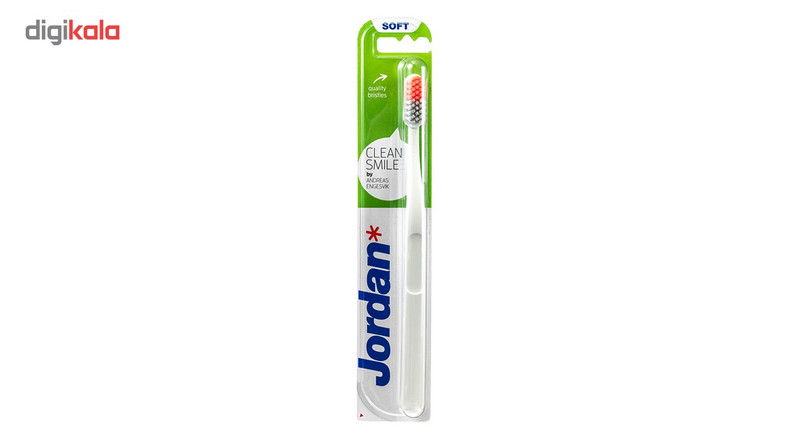 مسواک جردن مدل Clean Smile با برس نرم