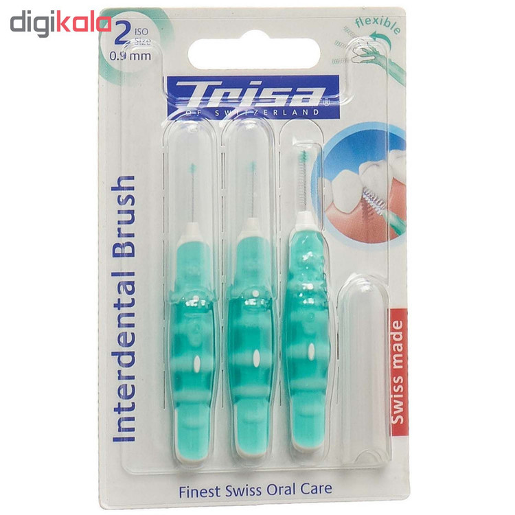 مسواک بین دندانی تریزا مدل Finest سایز 2 بسته 3 عددی