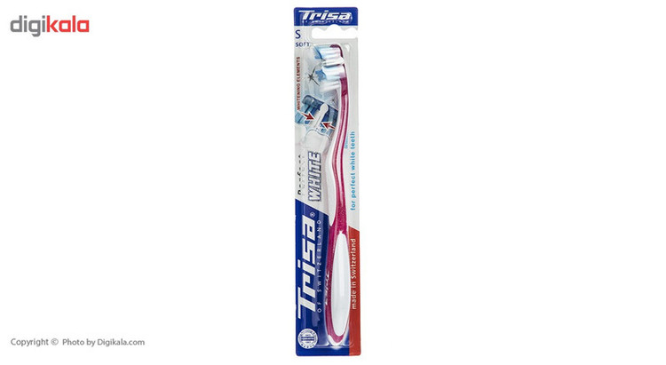 مسواک تریزا مدل Perfect White با برس نرم