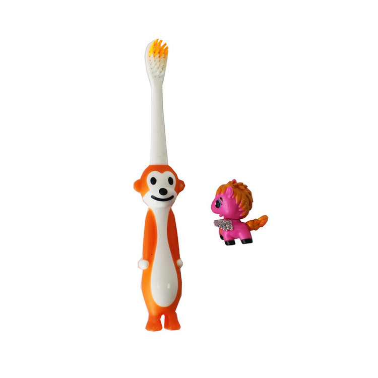 مسواک کانفیدنت مدل TINY-MONKEY GIFT با برس نرم