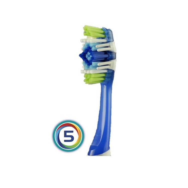 مسواک اورال-بی سری ADVANTAGE COMPLETE مدل 5WAY CLEAN با برس نرم مجموعه 2 عددی