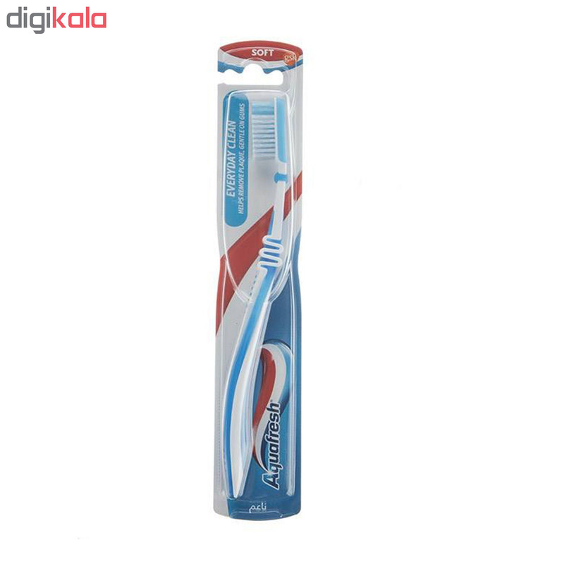 مسواک آکوا فرش مدل Everyday Clean با برس نرم بسته 2 عددی