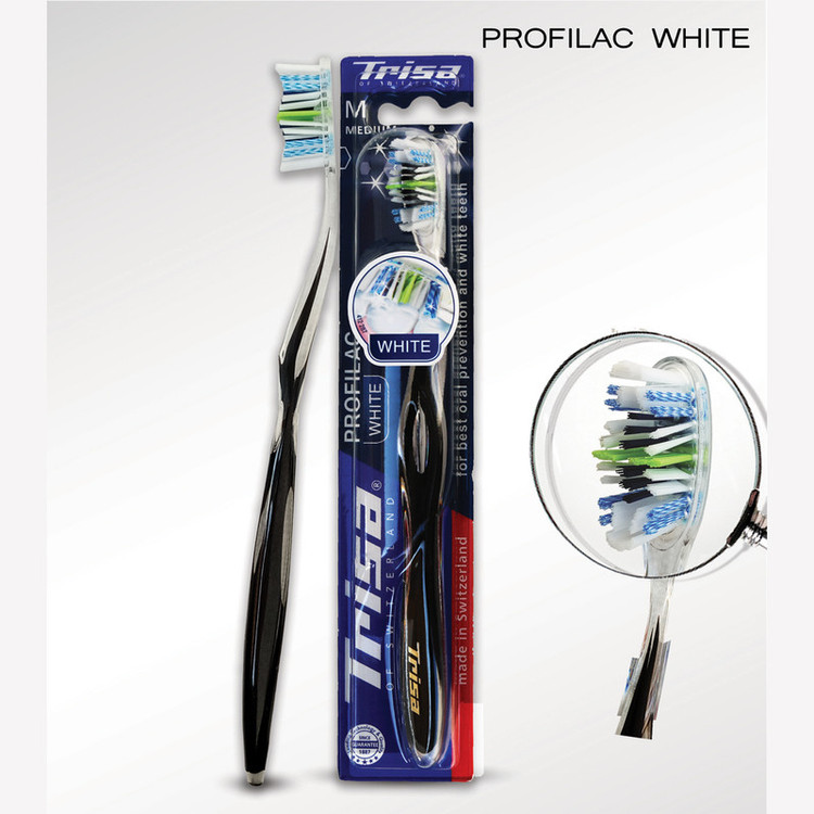 مسواک تریزا مدل Profilac White با برس نرم