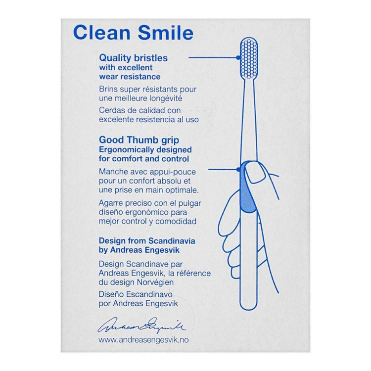 مسواک جردن مدل Clean Smile با برس متوسط بسته 3 عددی