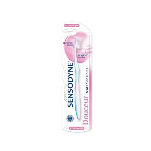 مسواک سنسوداین مدل Dents Sensibles Douceur با برس خیلی نرم