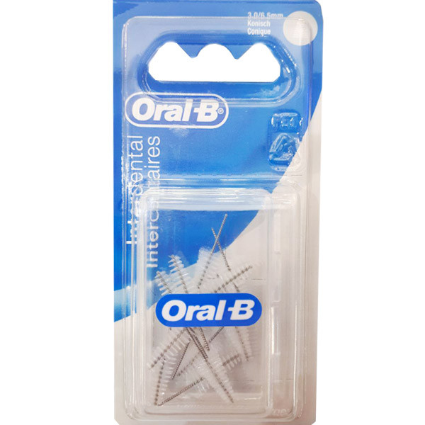 یدک مسواک بین دندانی اورال-بی مدل conique بسته 12 عددی